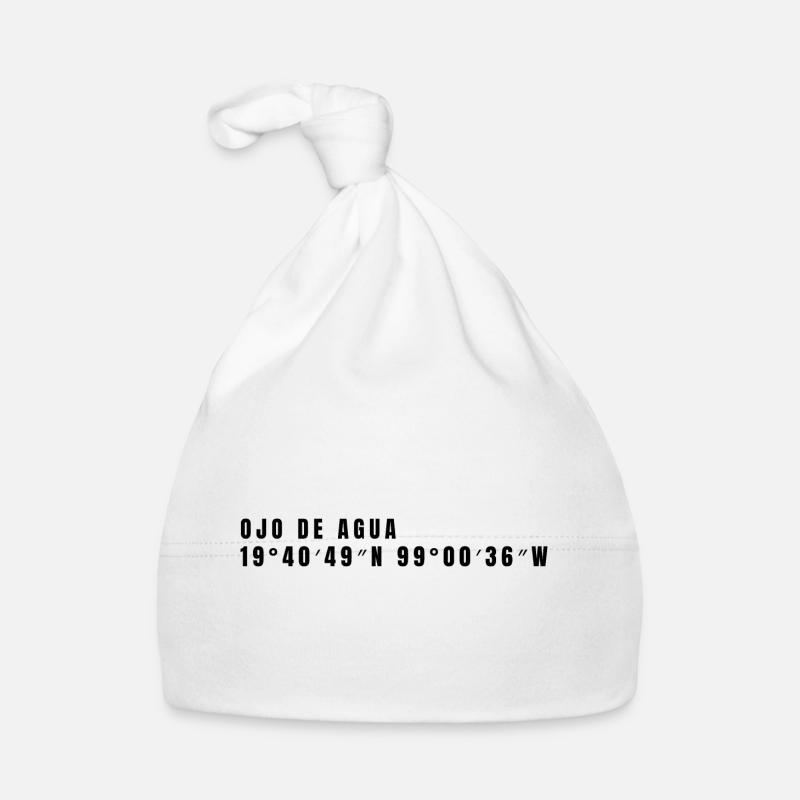State of Mexico Mexico Coordinates Organic Baby Cap