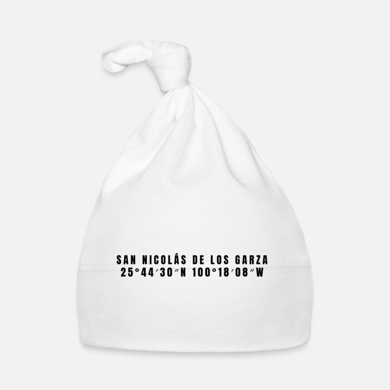 San Nicolás de los Garza, Mexico Coordinates Organic Baby Cap