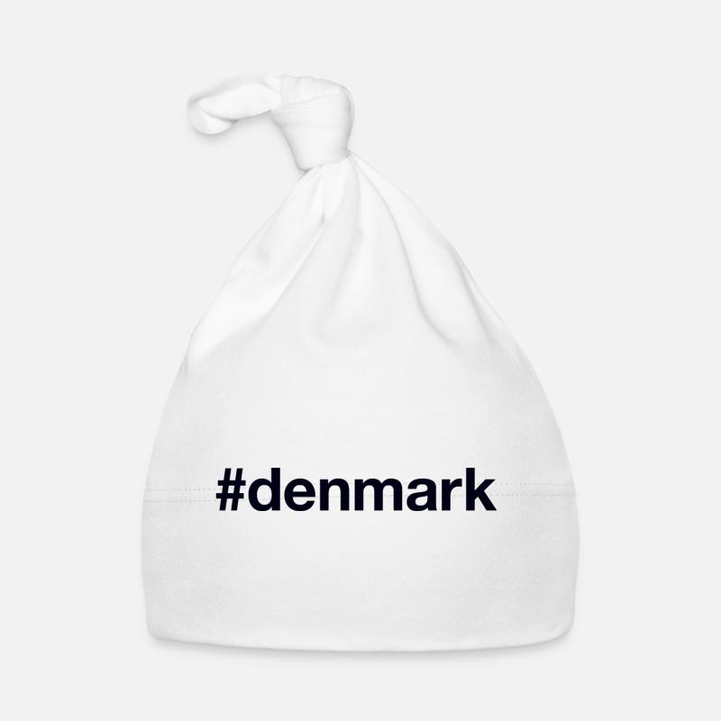 DENMARK Hashtag Dänemark Baby Bio-Mütze