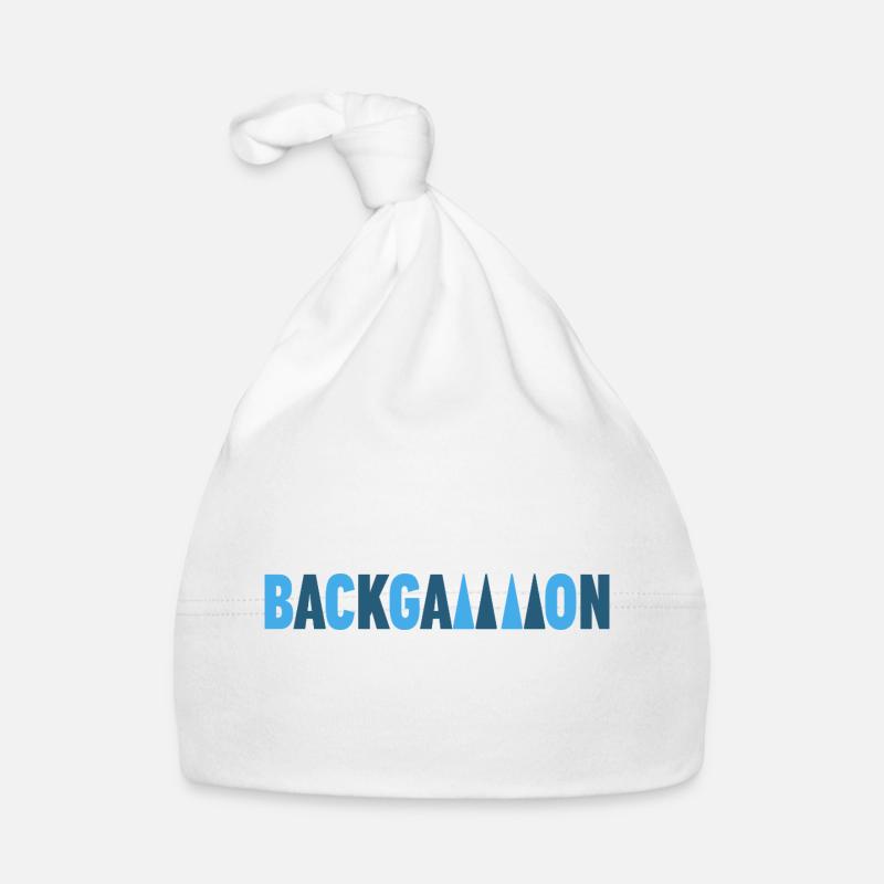 Backgammon Baby Bio-Mütze