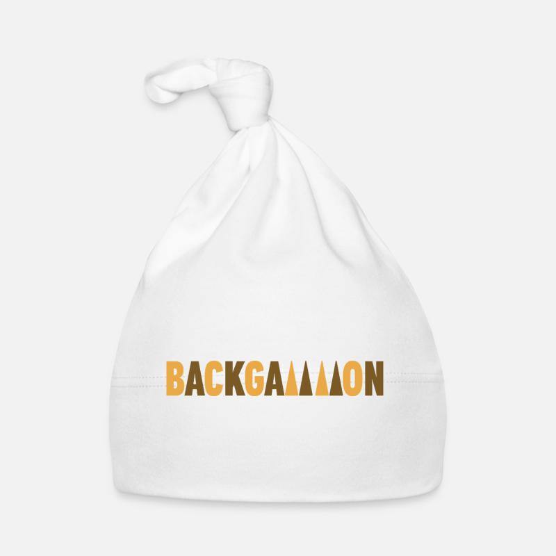Backgammon Baby Bio-Mütze