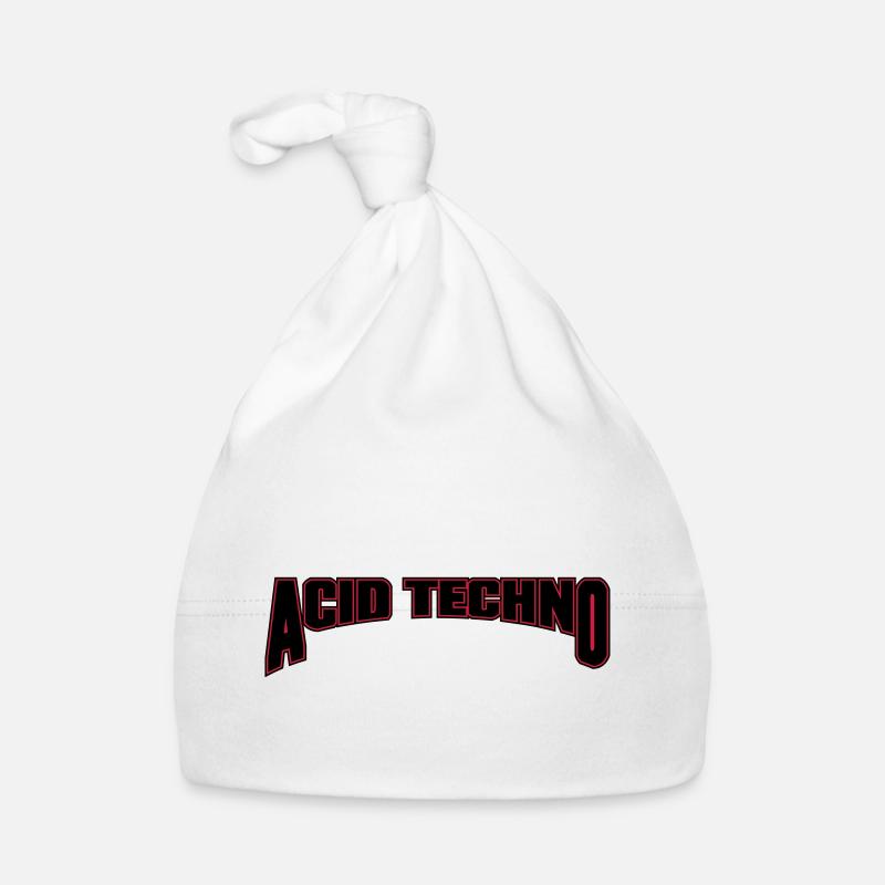 Acid Techno Baby Bio-Mütze