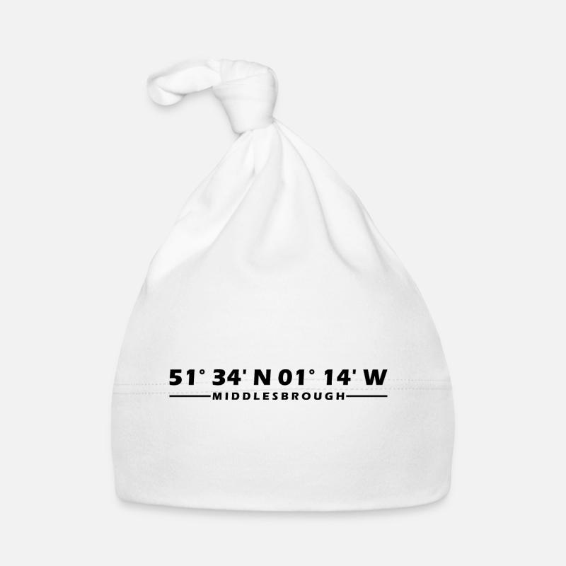 Coordonnées de Middlesbrough Bonnet bio Bébé