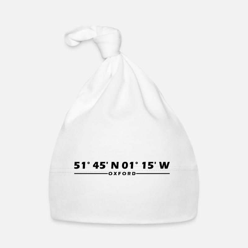 Oxford Coordinates Organic Baby Cap