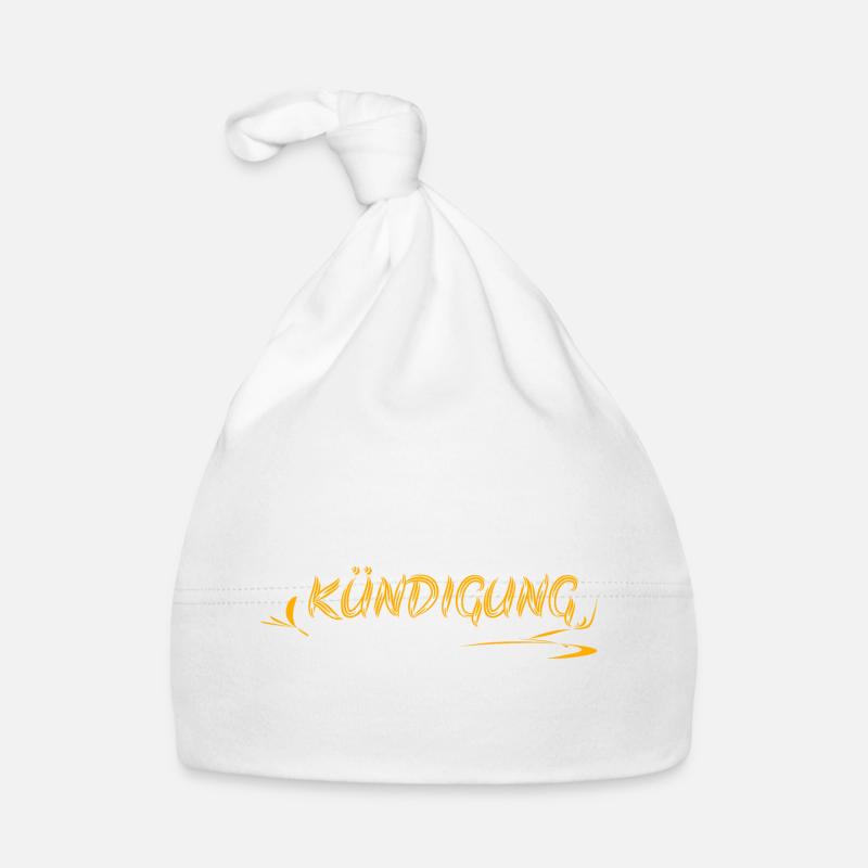Geschenkidee Kündigung Kündigen Baby Bio-Mütze