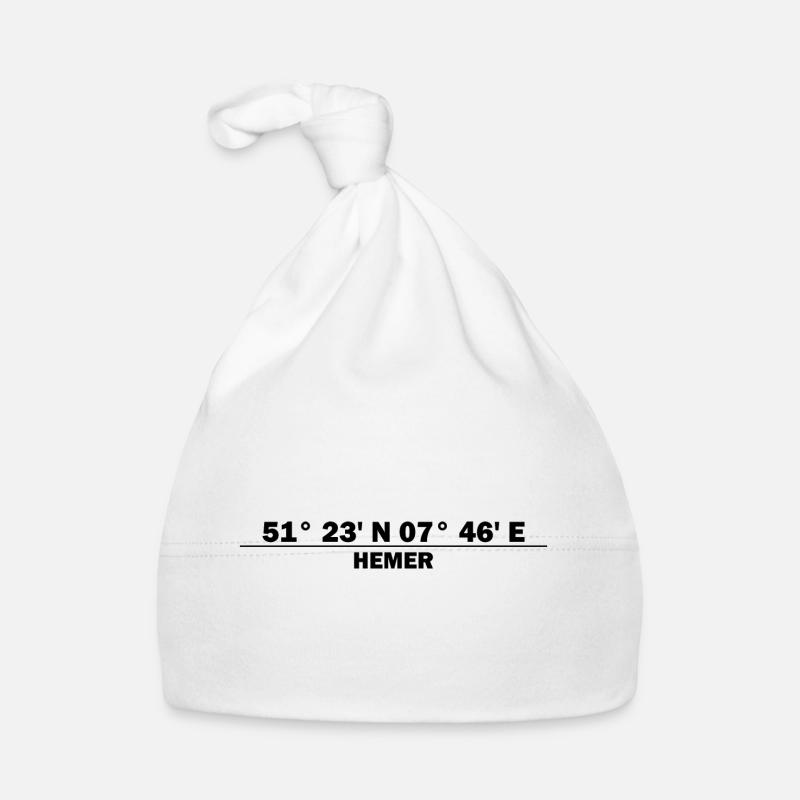 Hemer Coordinates Organic Baby Cap