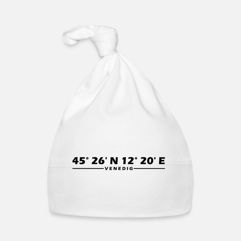 Venice Coordinates Organic Baby Cap