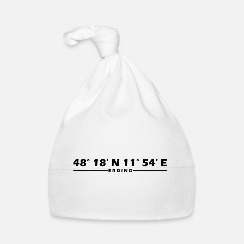 Erding coordinates Organic Baby Cap