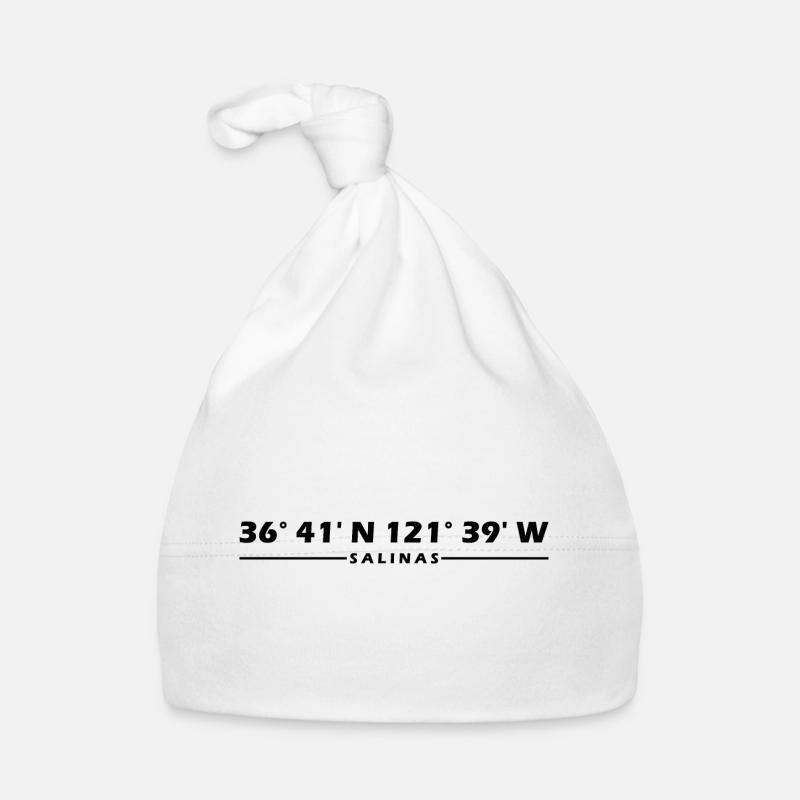 Salina's coordinates Organic Baby Cap