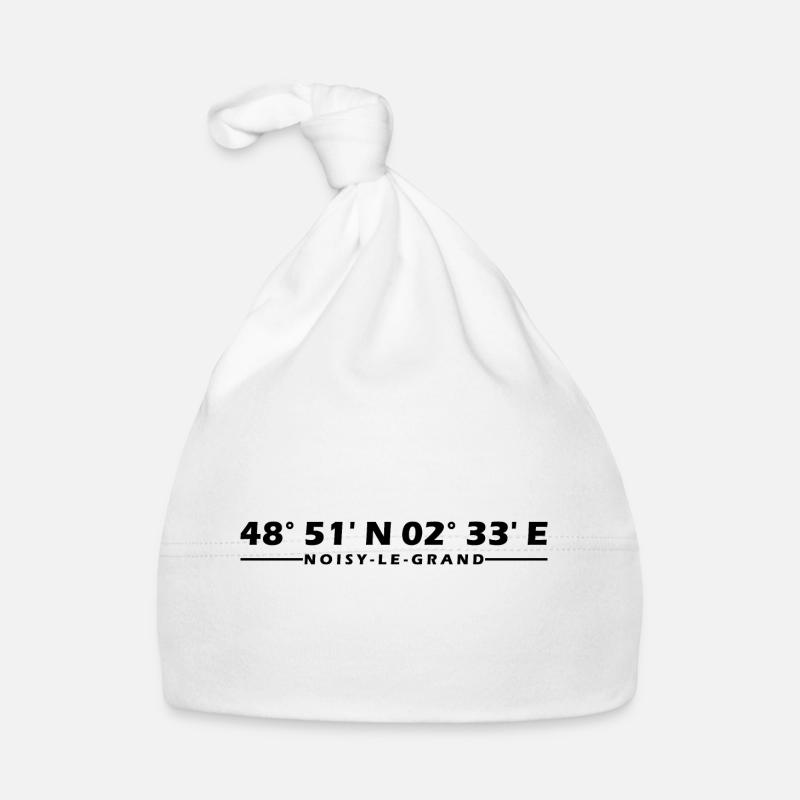Noisy-le-Grand coordinates Organic Baby Cap