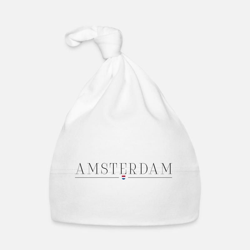 Rencontrez-moi à Amsterdam, Pays-Bas Bonnet bio Bébé