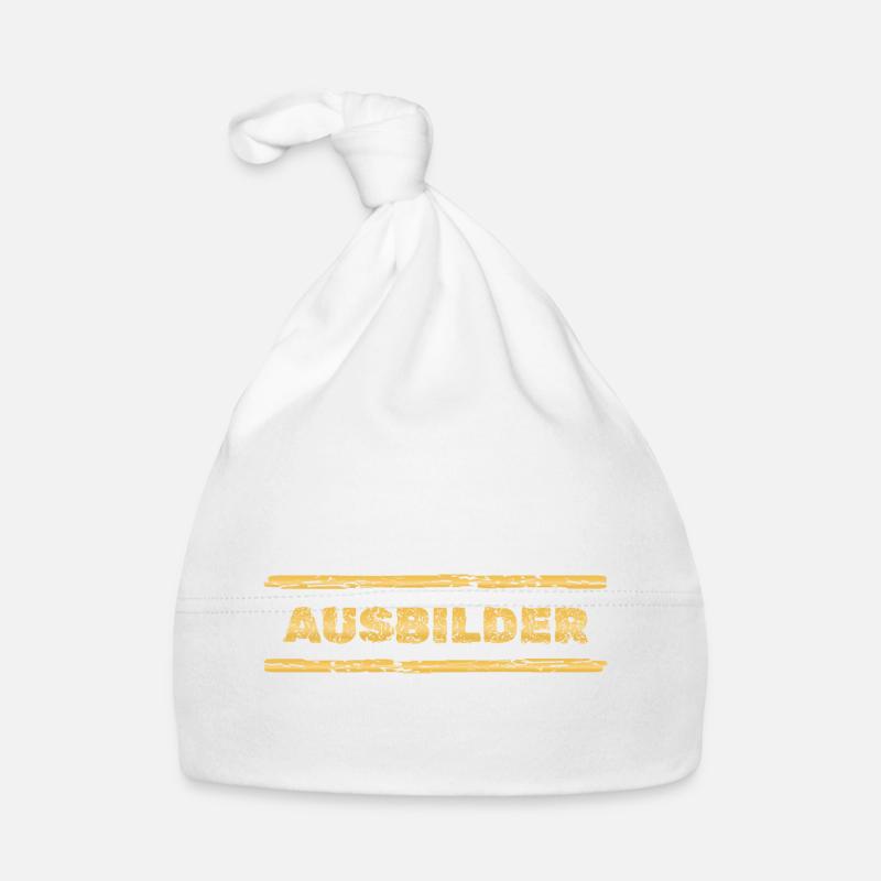 Beruf Ausbilder Baby Bio-Mütze