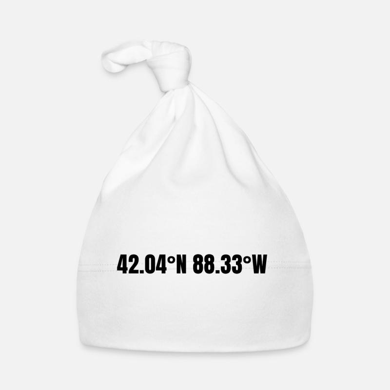 Coordonnées Elgin, Illinois, États-Unis Bonnet bio Bébé