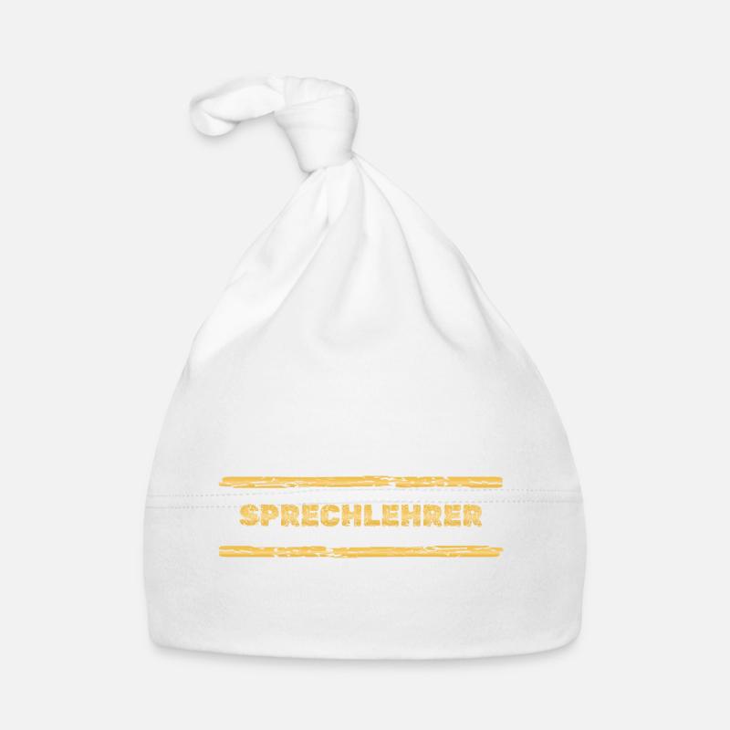 Speech teacher Organic Baby Cap