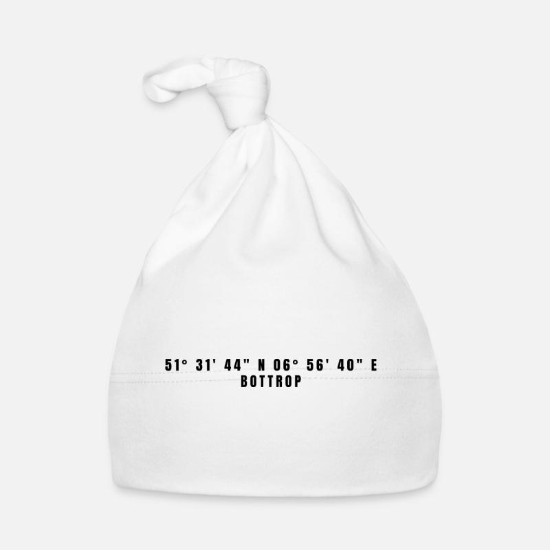 Bottrop North Rhine-Westphalia Coordinates Organic Baby Cap