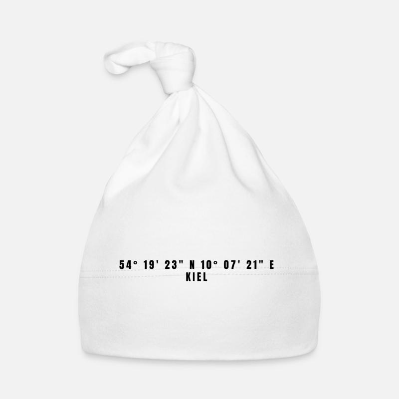 Coordonnées de Kiel Schleswig-Holstein Bonnet bio Bébé