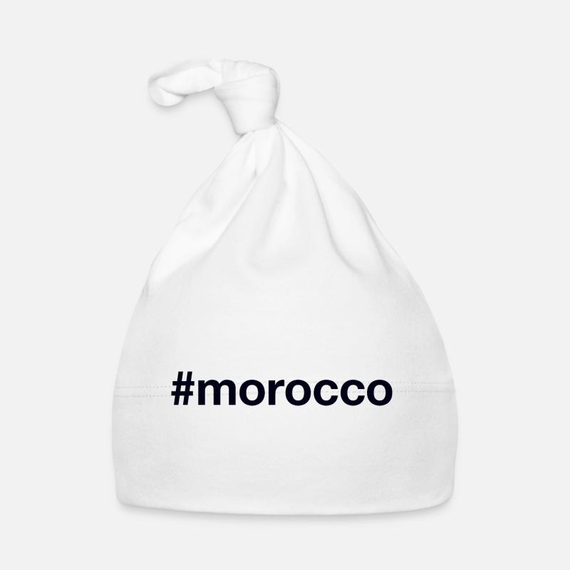 MOROCCO Hashtag Marokko Baby Bio-Mütze