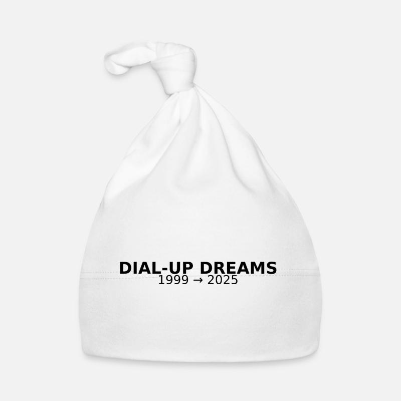 DIAL-UP DREAMS Baby Bio-Mütze