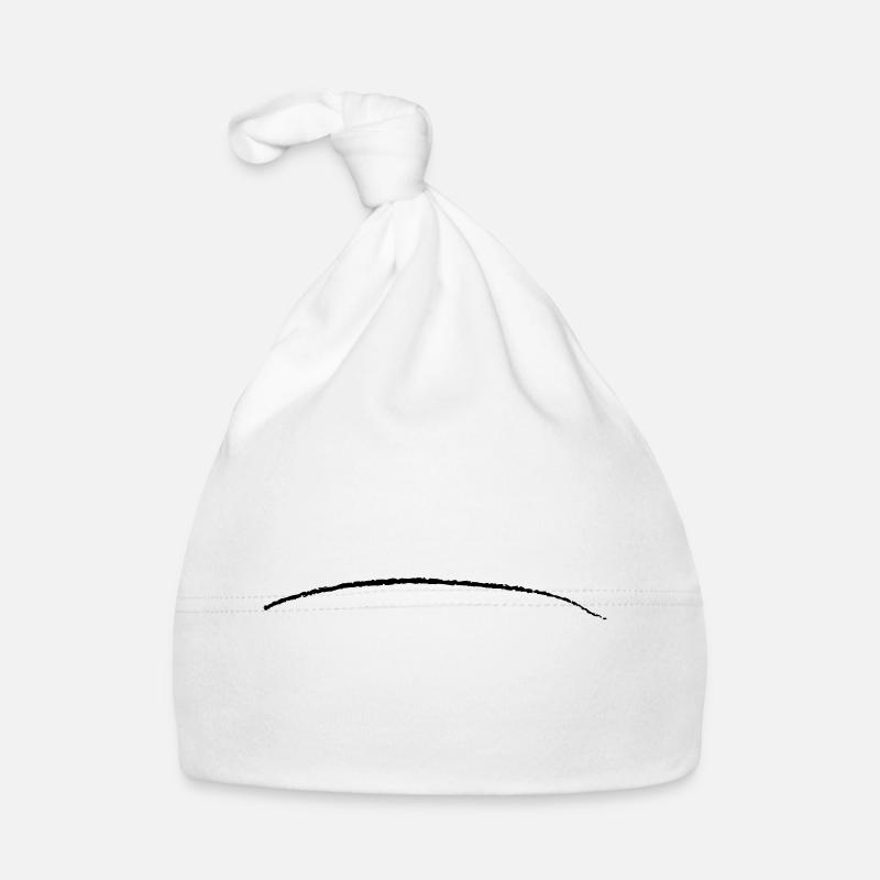coup de pinceau rayé ligne Bonnet bio Bébé