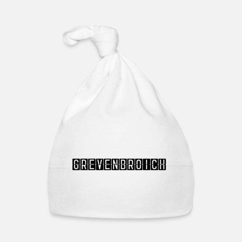 Grevenbroich Flughafentafel Baby Bio-Mütze