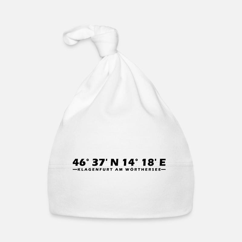 Klagenfurt am Wörthersee coordinates Organic Baby Cap