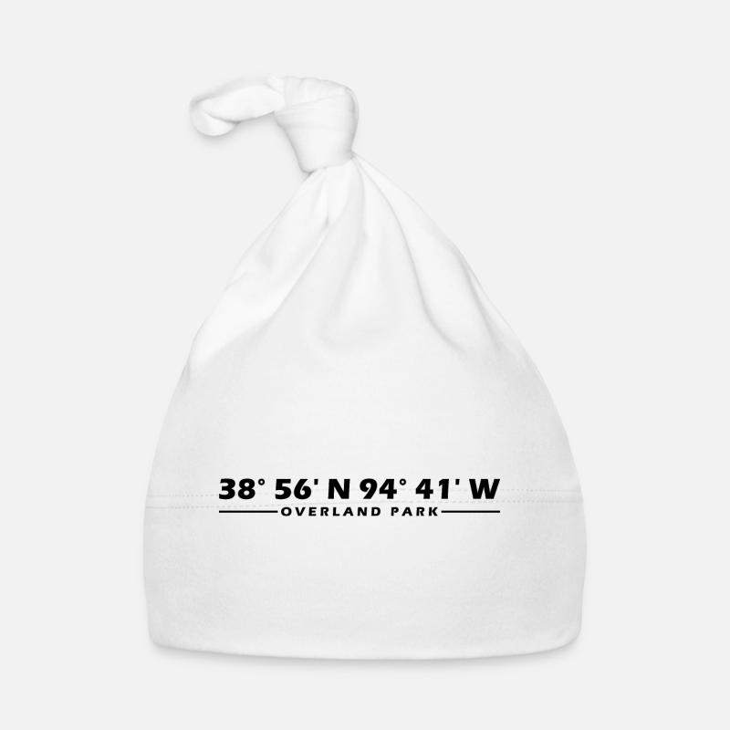 Overland Park Coordinates Organic Baby Cap