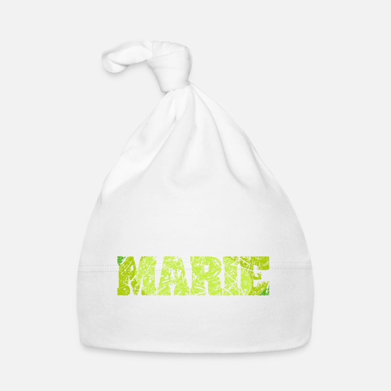 Marie Prénom féminin Bonnet bio Bébé
