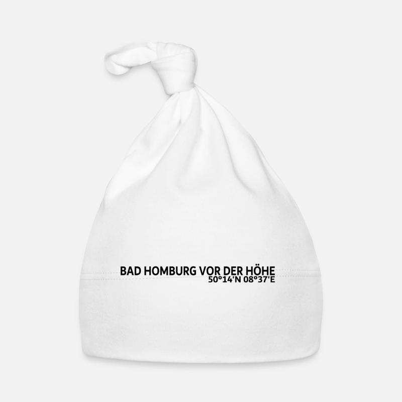Bad Homburg vor der Höhe coordinates Organic Baby Cap