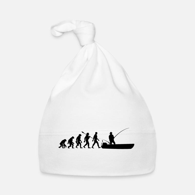 Evolution - Pêcheurs - Poissons - Pêche Bonnet bio Bébé