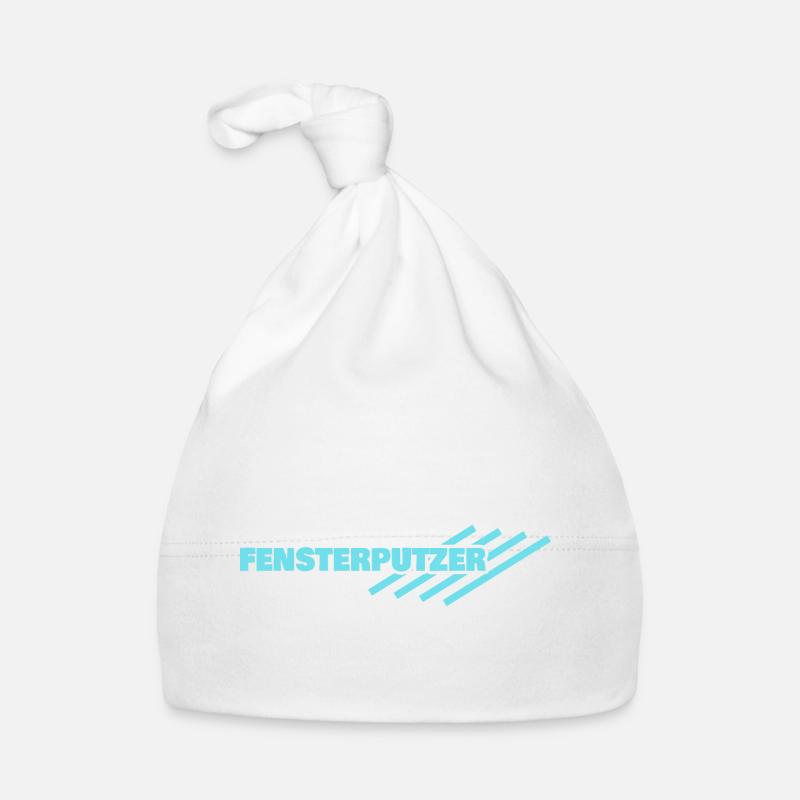 Geschenk für Fensterputzer Baby Bio-Mütze