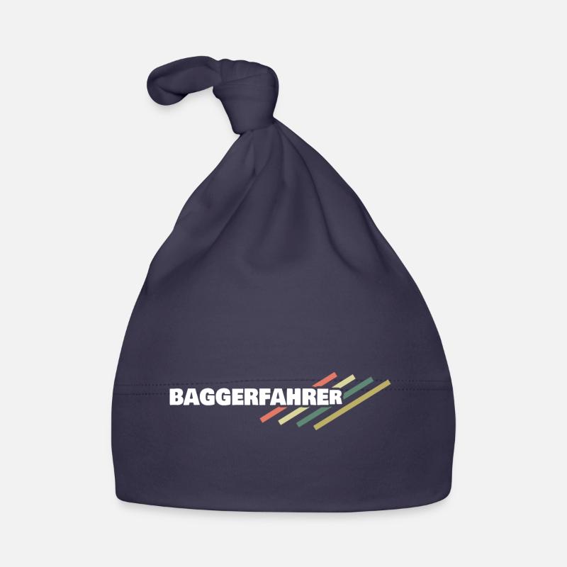 Baggerfahrer Baby Bio-Mütze