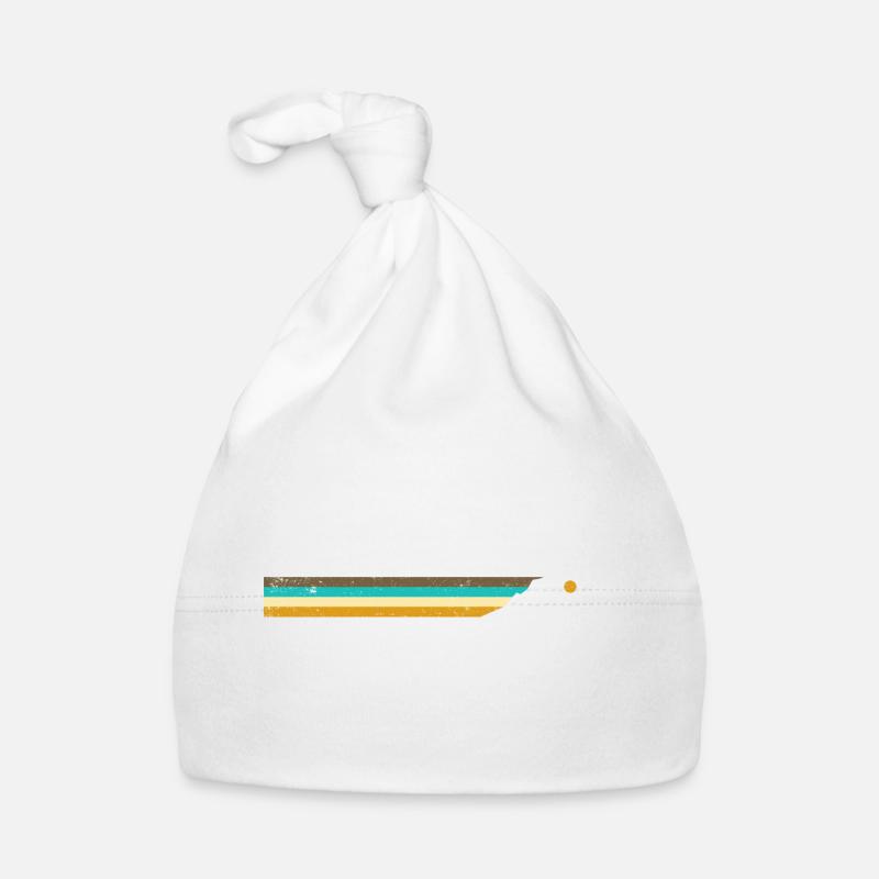 Rayures de montagne Bonnet bio Bébé