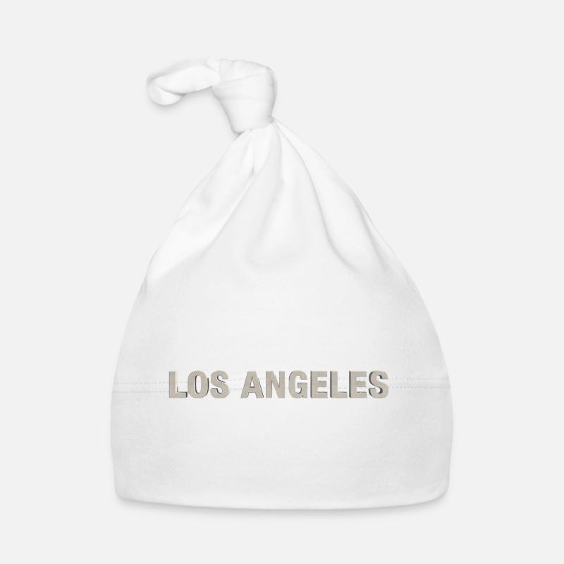 LOS ANGELES – Modern Concrete Typography Baby Bio-Mütze