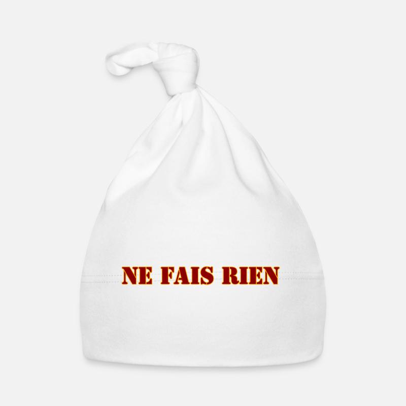 NE FAIS RIEN Bonnet bio Bébé
