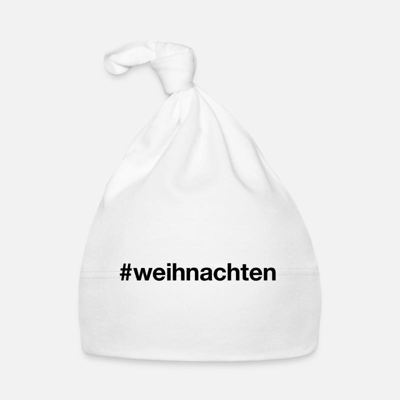 NOËL Hashtag noël Bonnet bio Bébé