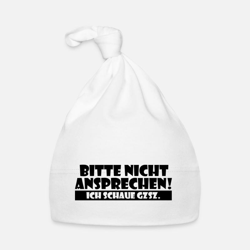 Bitte nicht ansprechen - ich schaue GZSZ Baby Bio-Mütze