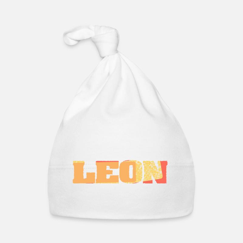 Leon Organic Baby Cap