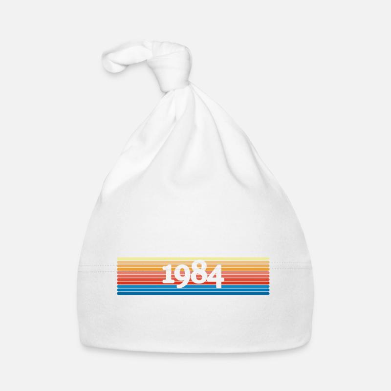 Année 1984 Bonnet bio Bébé