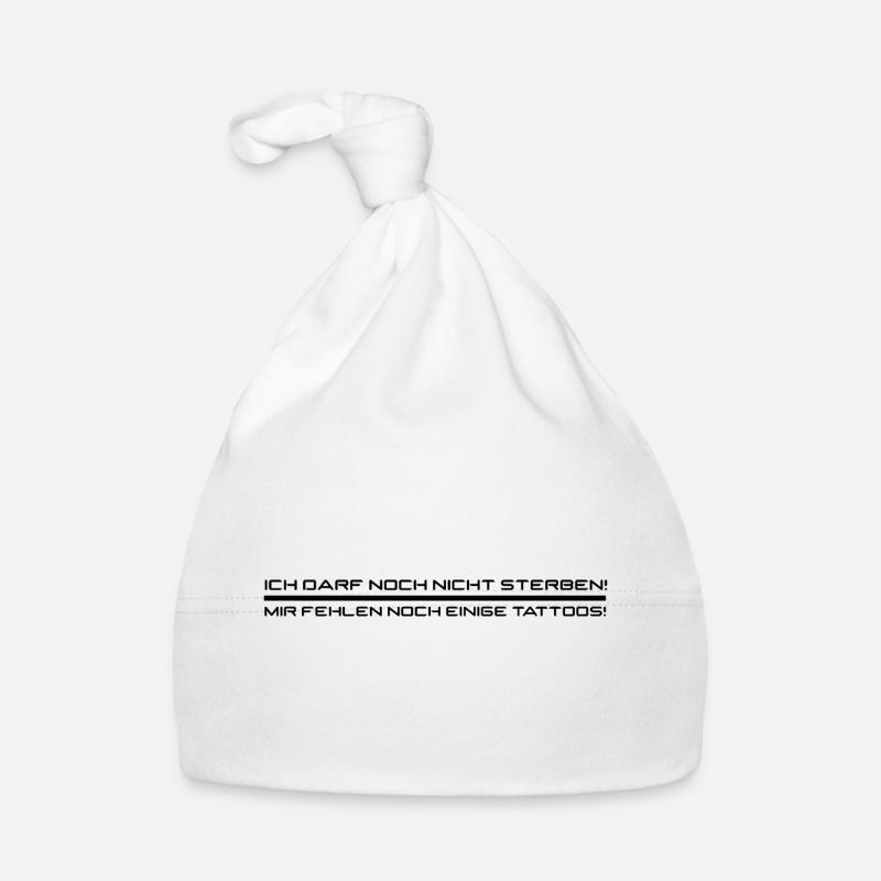 I'm still missing tattoos black Organic Baby Cap