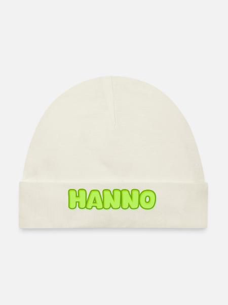 Hanno as Hanno - Organic Baby Cap - white - Front