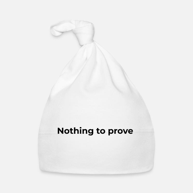 Citation de la liberté | Rien à prouver Bonnet bio Bébé