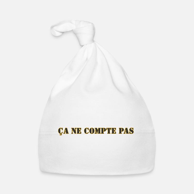 ÇA NE COMPTE PAS Bonnet bio Bébé
