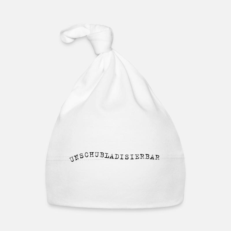 Unschubladisbar – Expression autodérisoire Bonnet bio Bébé