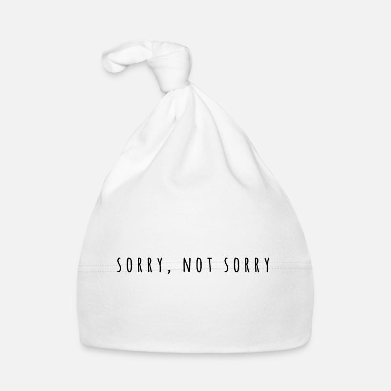 Saying funny Organic Baby Cap