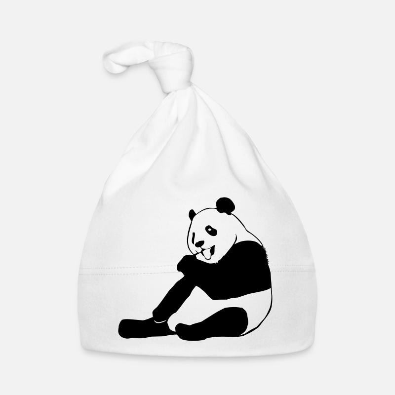 Panda - Pandas Baby Bio-Mütze