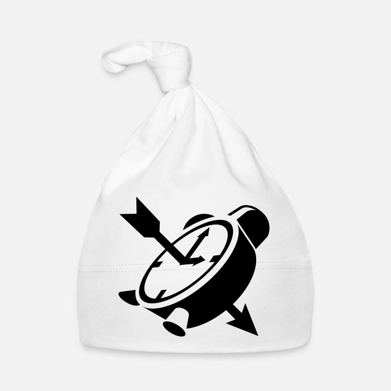 Un réveil avec une flèche Bonnet bio Bébé