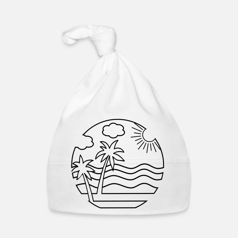 Strand Baby Bio-Mütze