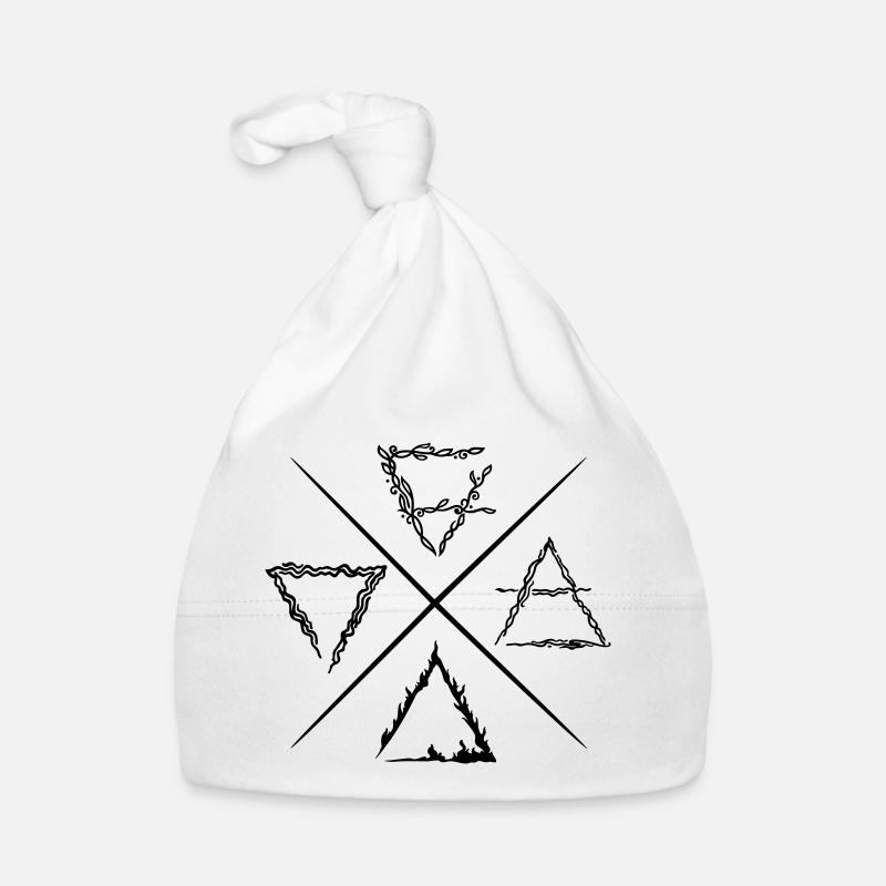 Quatre éléments symboles Bonnet bio Bébé