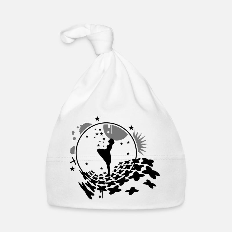 Die Sterntaler Mädchen mit Sterne Baby Bio-Mütze
