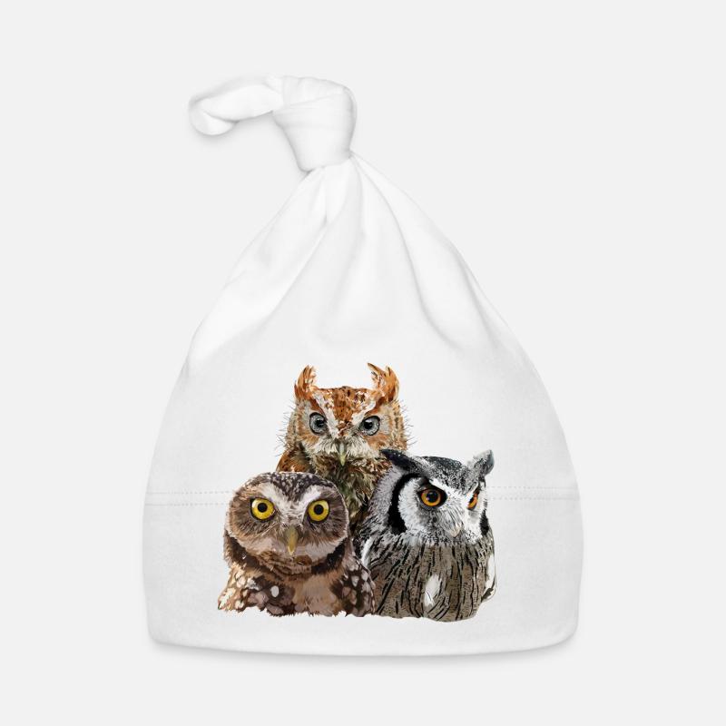 Rapaces nocturnes Bonnet bio Bébé